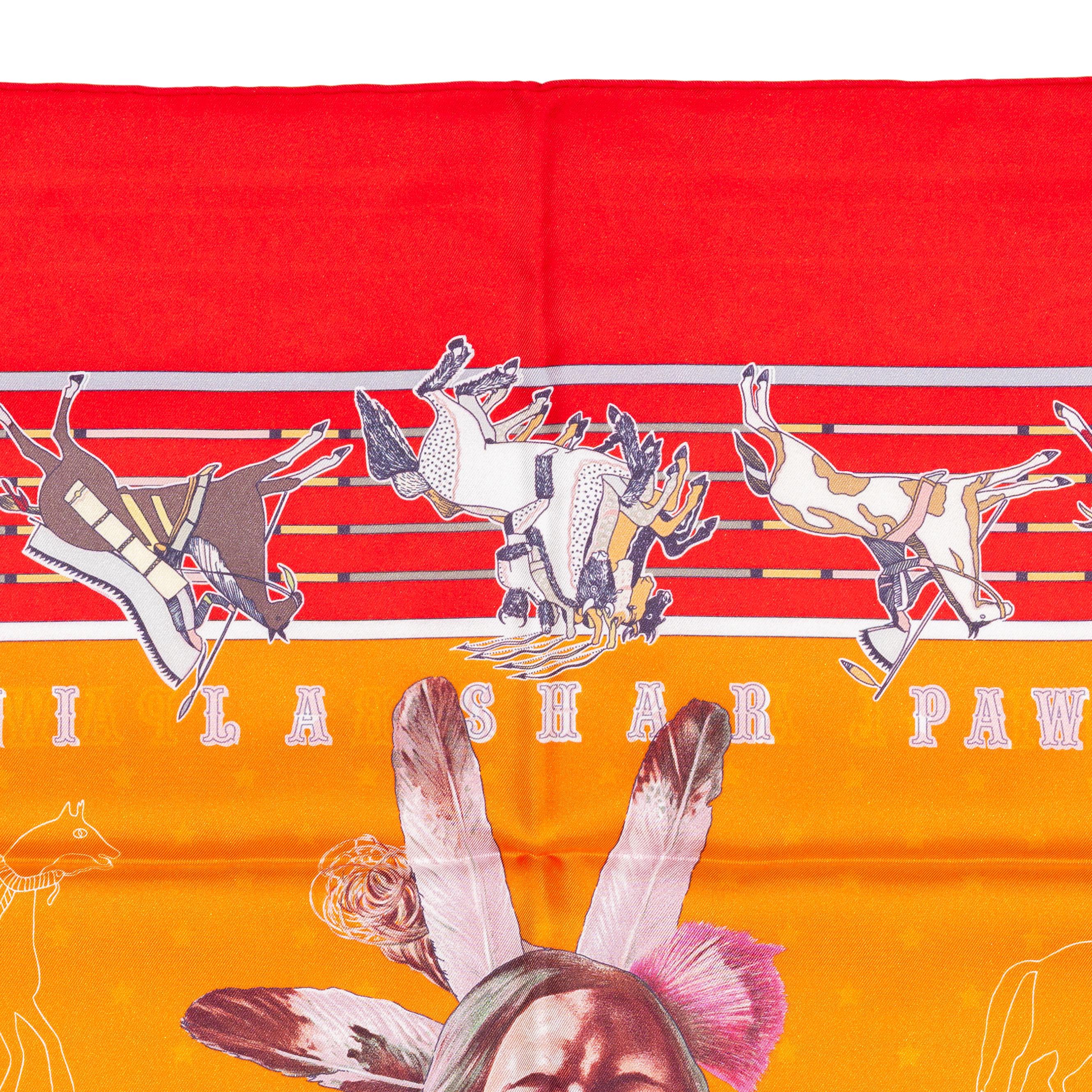 Women's Pani La Shar Pawnee – Rouge – Orange – Vermillon – Double Face