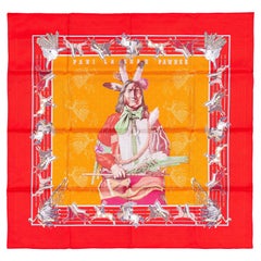 Pani La Shar Pawnee – Rouge – Orange – Vermillon – Double Face