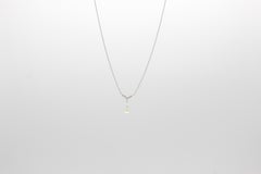 Panim 0.53 Carat Diamond Taviz 18k White Gold Pendant Necklace