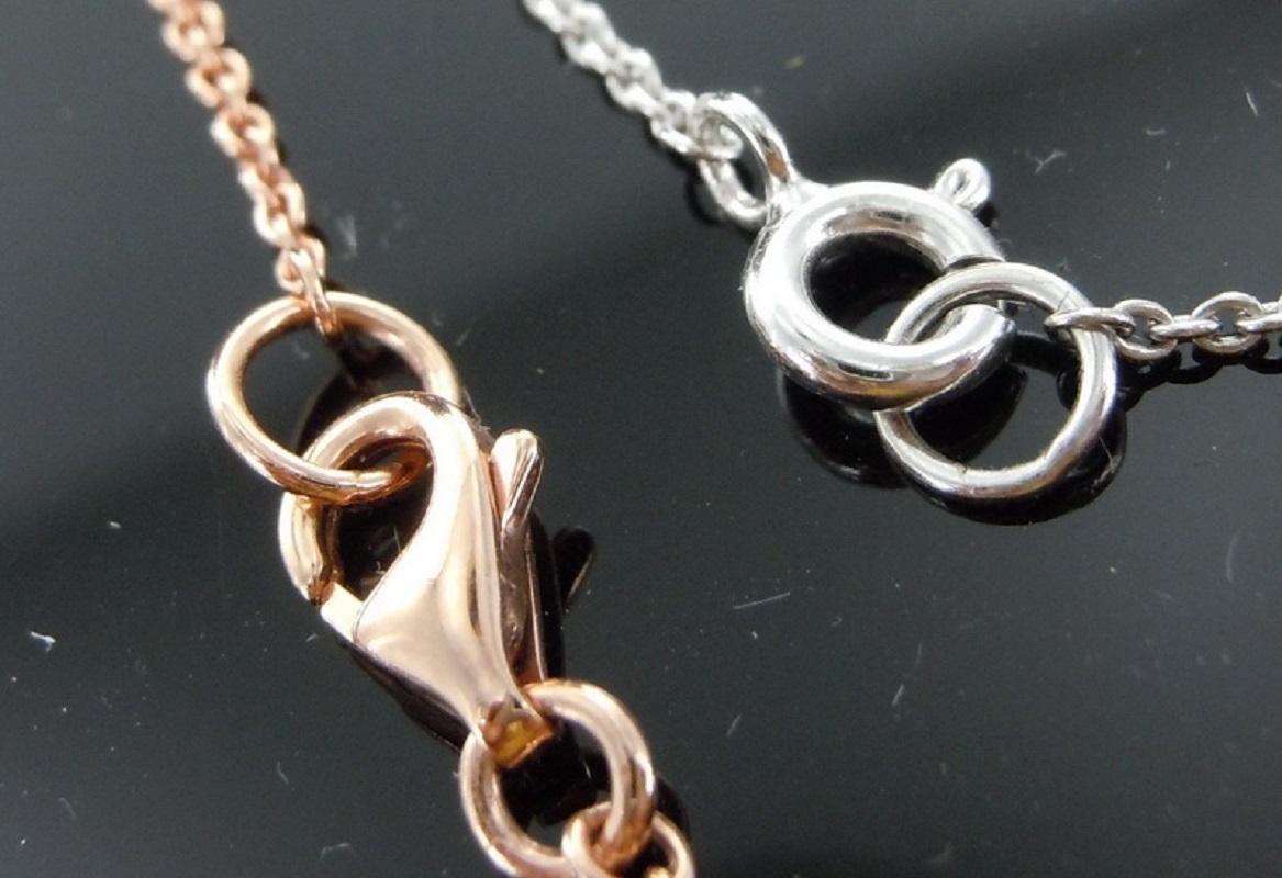 PANIM 1 Carat Rosecut Diamond Circles Necklace in 18 Karat Rose Gold For Sale 1