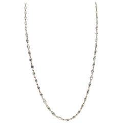 Collana a catena Panim con diamanti briolette da 19,87 carati in oro giallo 18 carati