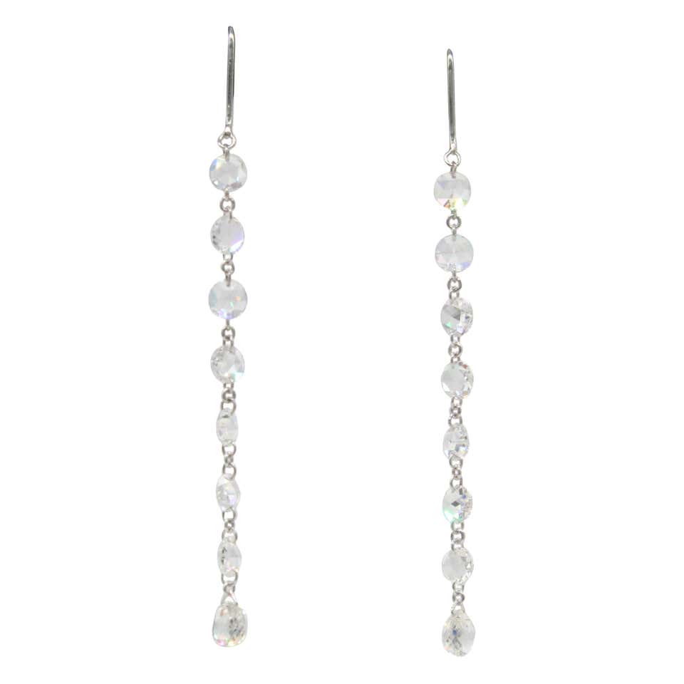 Diamond, Pearl and Antique Drop Earrings - 8,175 For Sale at 1stdibs ...
