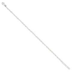PANIM Bracelet en or blanc 18 carats avec diamant poire taillé en rose 3 carats