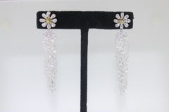 PANIM 55.72 Carat Grapevine 18 Karat Diamond Earrings