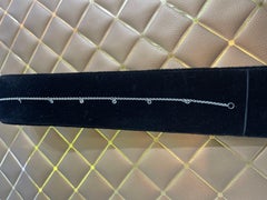 PANIM Bracelet jonc en or blanc 18 carats avec diamants taille rose