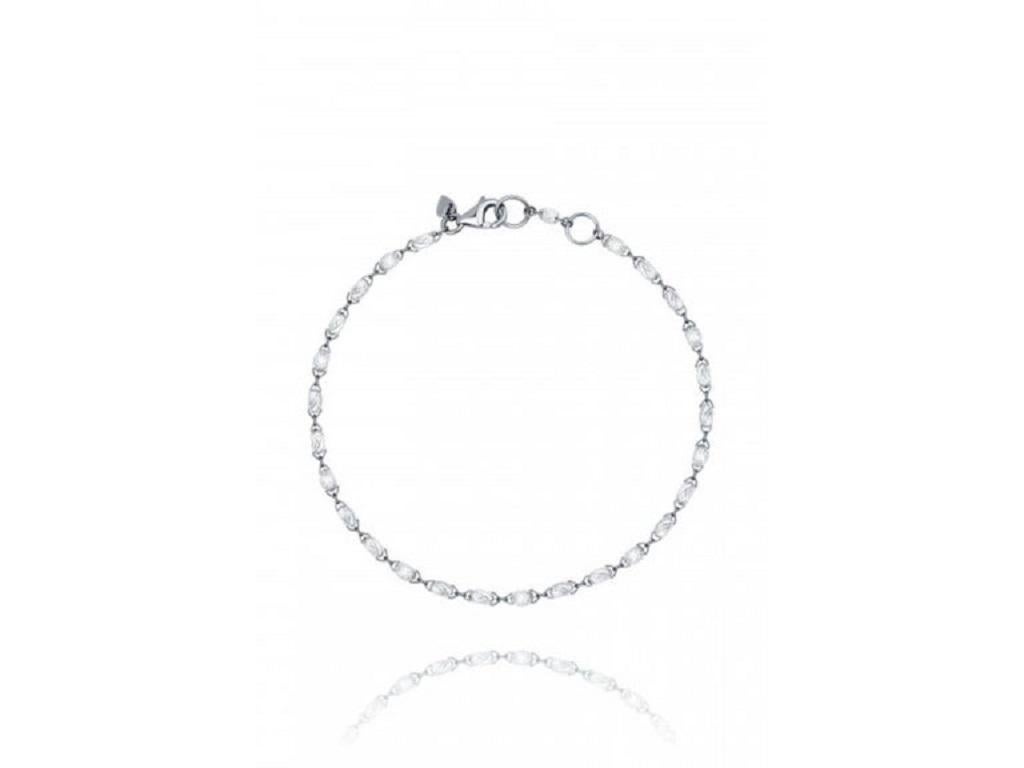 PANIM Diamond Briolette Link Chain 18 Karat Yellow Gold Bracelet For Sale 13