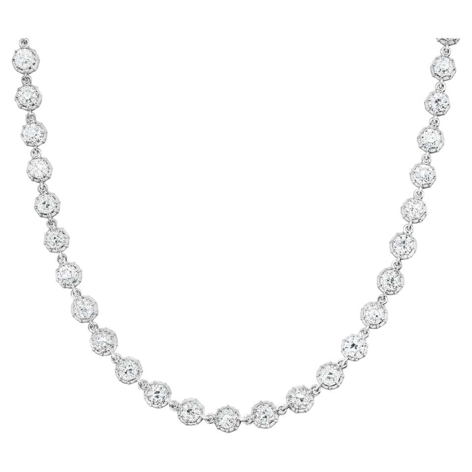 Collier La Sensationnelle en diamant et or 18k ou platine – Paris Collier La Sensationnelle en diamant et or 18k ou platine – Paris