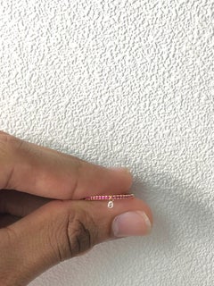 PANIM Mono Diamond Briolette & Ruby 18K Yellow Gold Dangling Ring