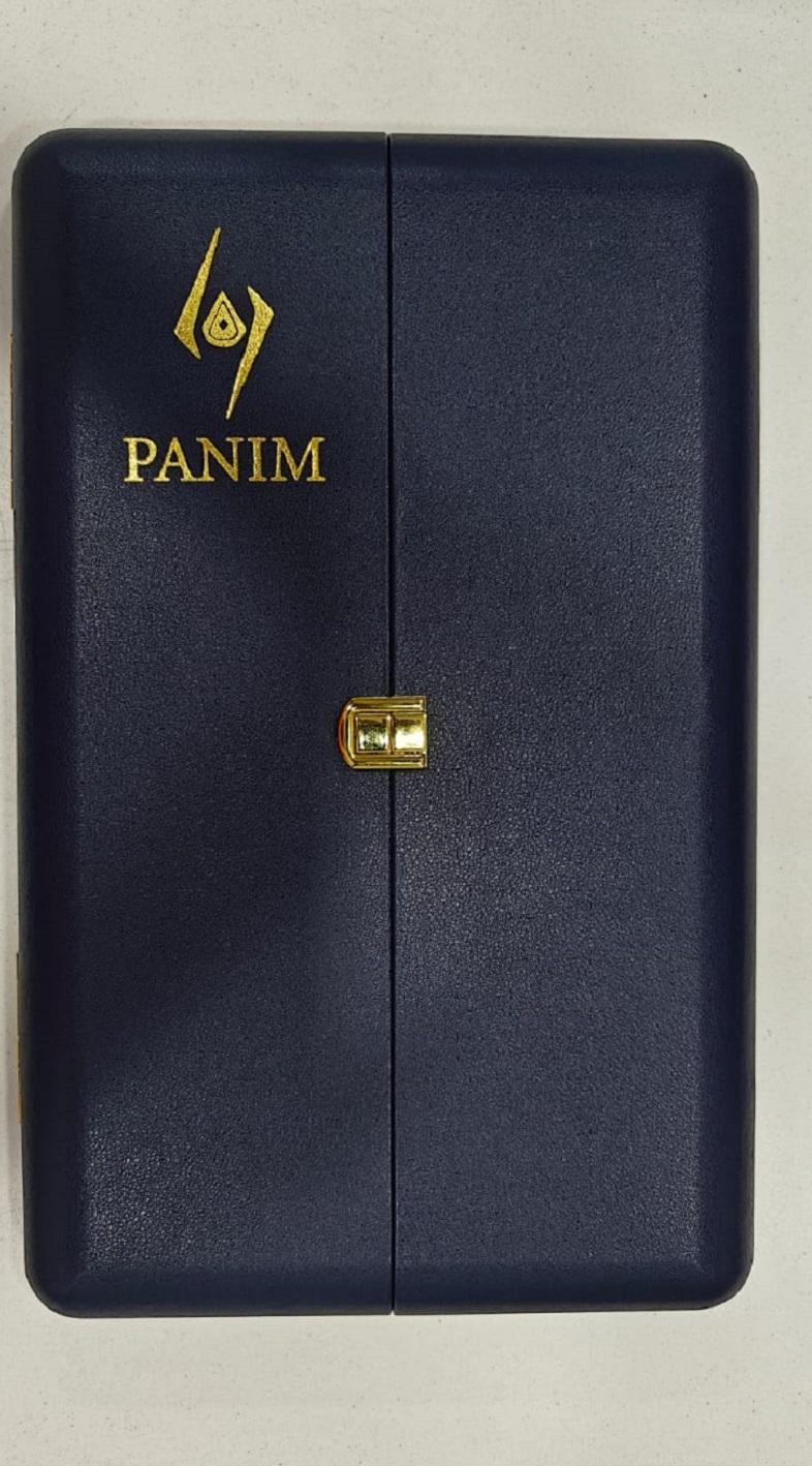 Collana rotonda pendente PANIM in oro bianco 18 carati in vendita 4
