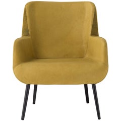 Panis Lounge in Yellow Melange Leather by Emanuel Gargano & Anton Cristell