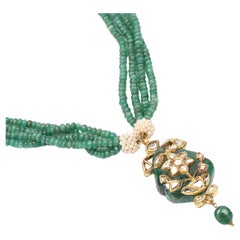 Panna ki tamanna emarald necklace by Vintage intention