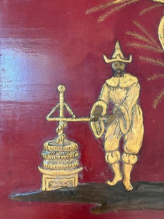 Panneau en laque XVIIIe siècle