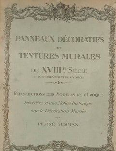 Panneaux Decoratifs et Tentures Murales del siglo XVIII y principios del XIX (Libro)