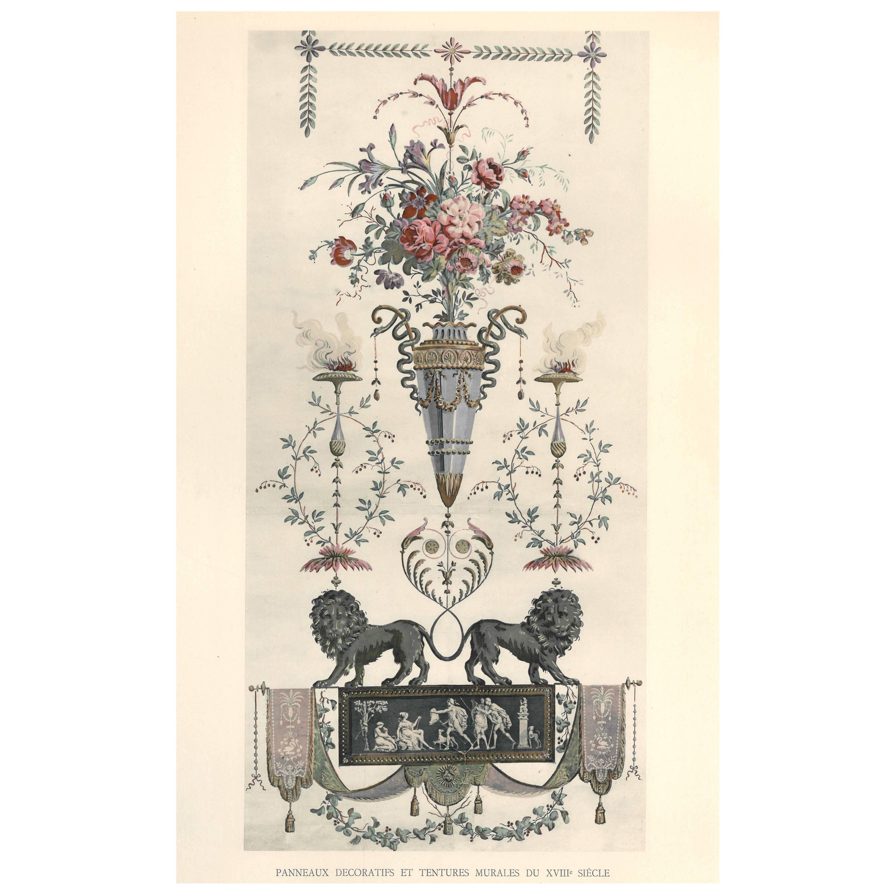 Panneaux Decoratifs et Tentures Murales from 18th and Early 19th Century (Book)