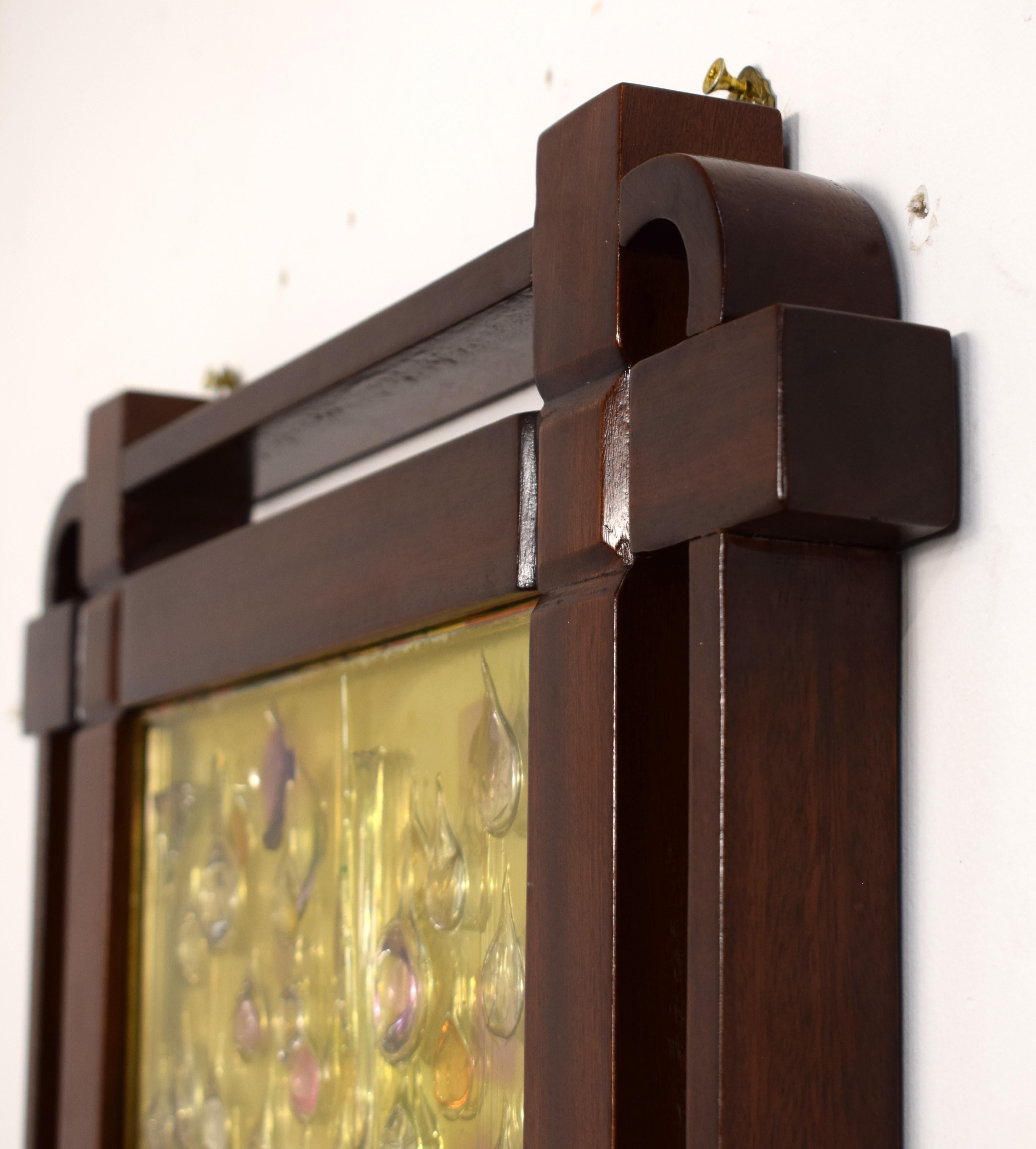 Künstlerische Tafel von Michele Canzoneri, Italien, 1970er Jahre. (Late 20th Century) im Angebot