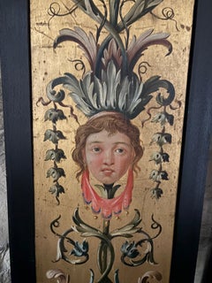 neoclassical boiserie panel