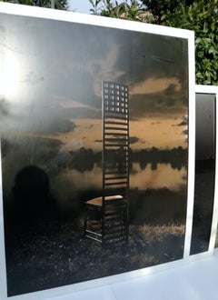 Pannello decorativo di Luigi Bussolati per Multigrafica Milano, anni '90