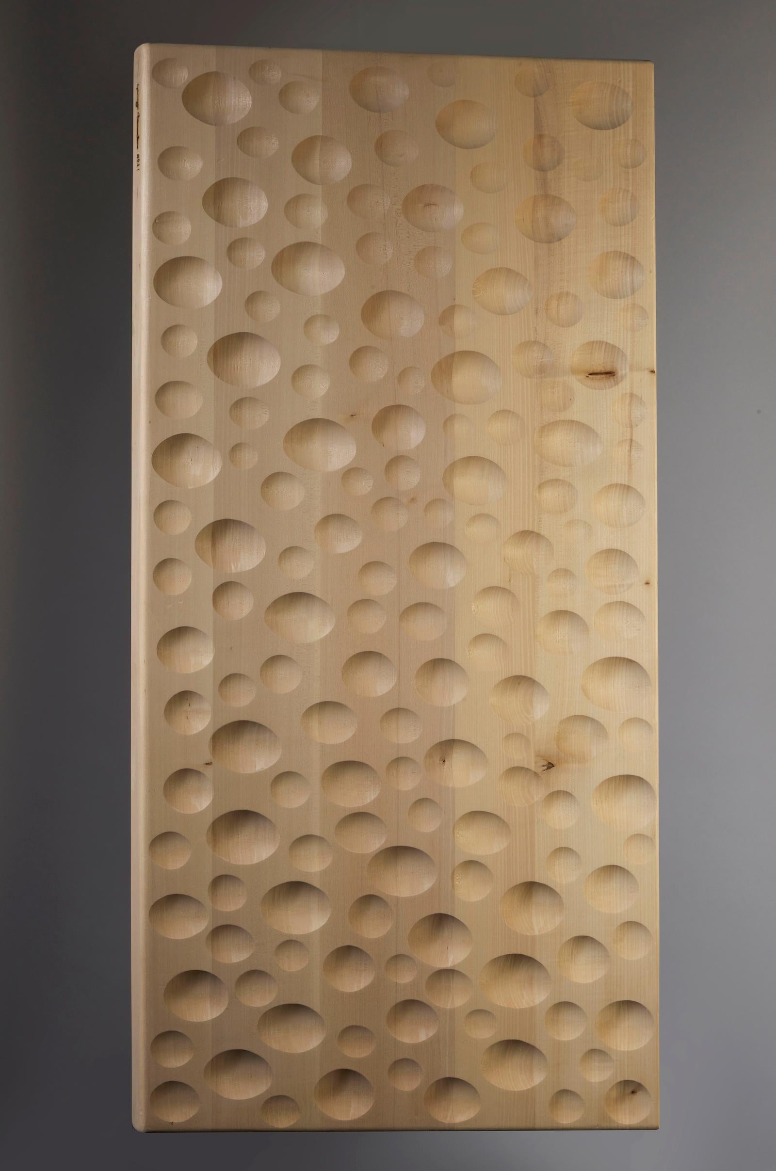 Other Ellipse carved panel of various sizes, 2011 For Sale
