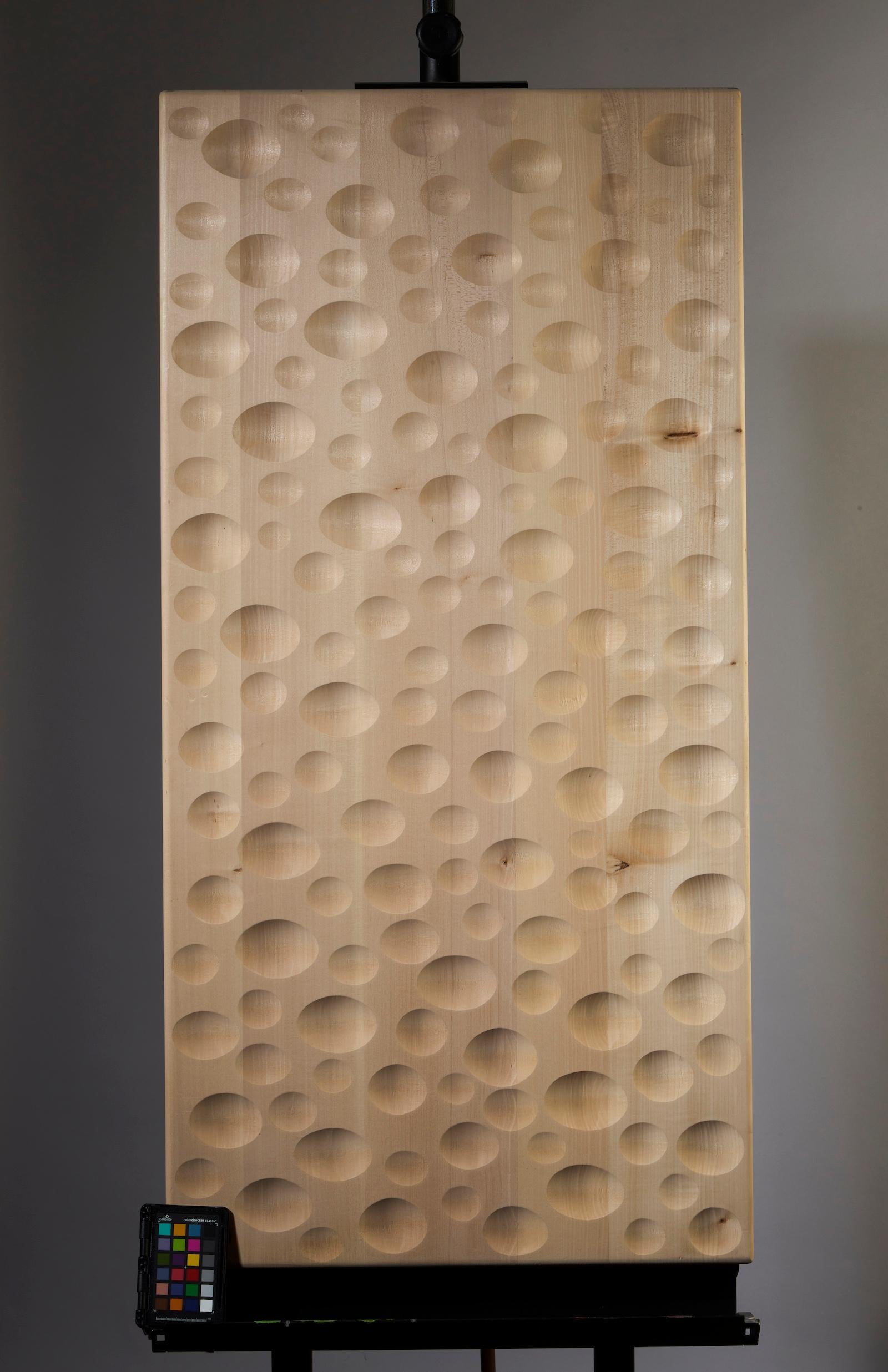 Geschnitzte Ellipsenplatte in verschiedenen Größen, 2011 im Zustand „Hervorragend“ im Angebot in Brescia, IT