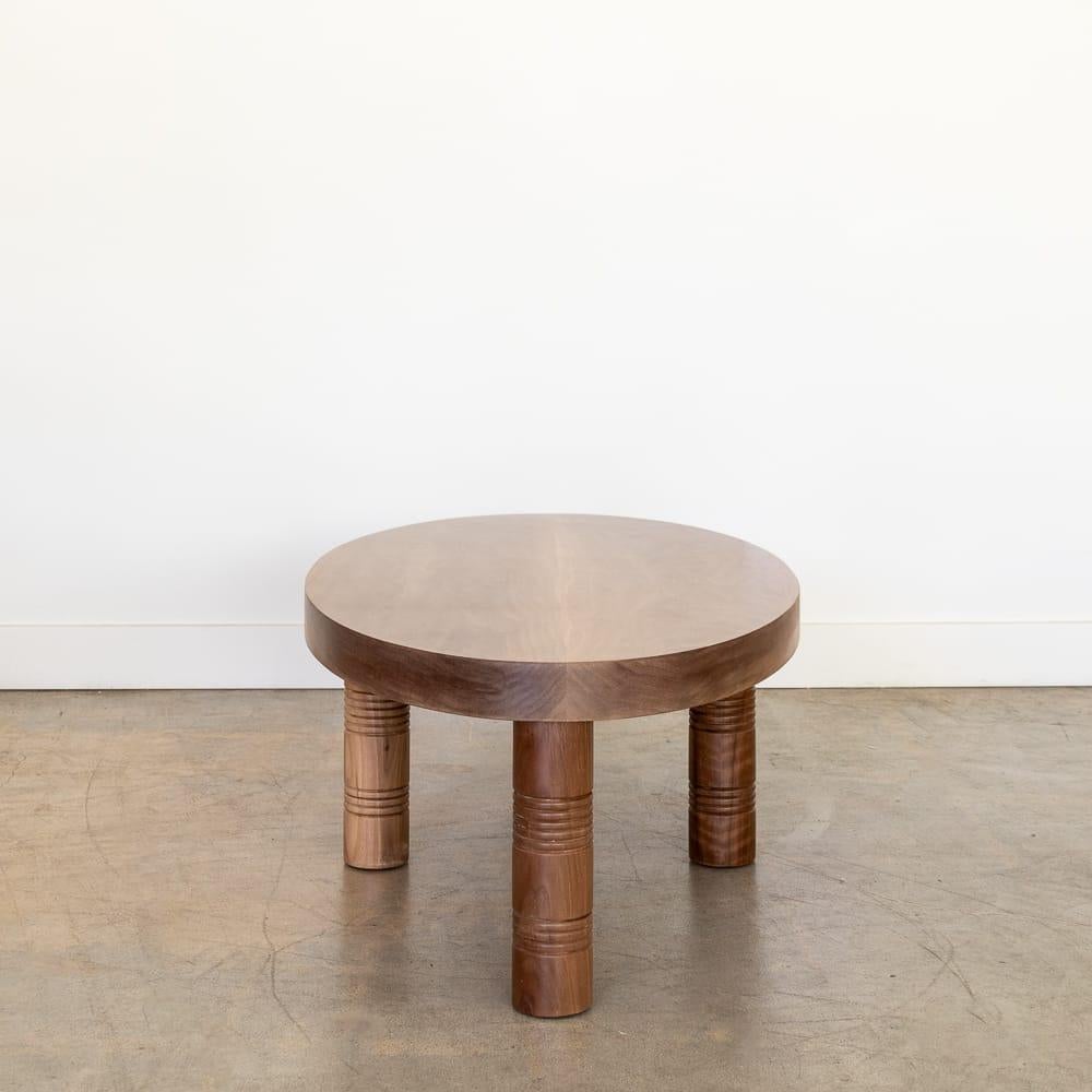 Panoplie Oval Coffee Table, Walnut For Sale 1
