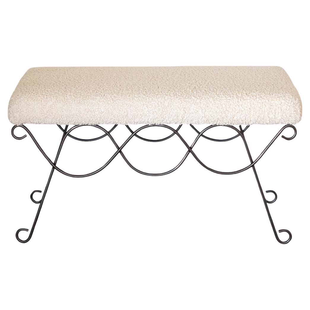 Panoplie Iron Double Loop Bench, Poodle