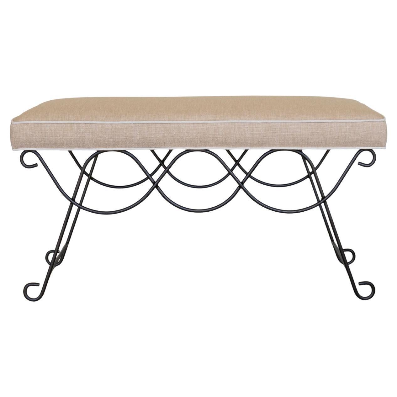 Panoplie Iron Double Loop Bench, Trim For Sale