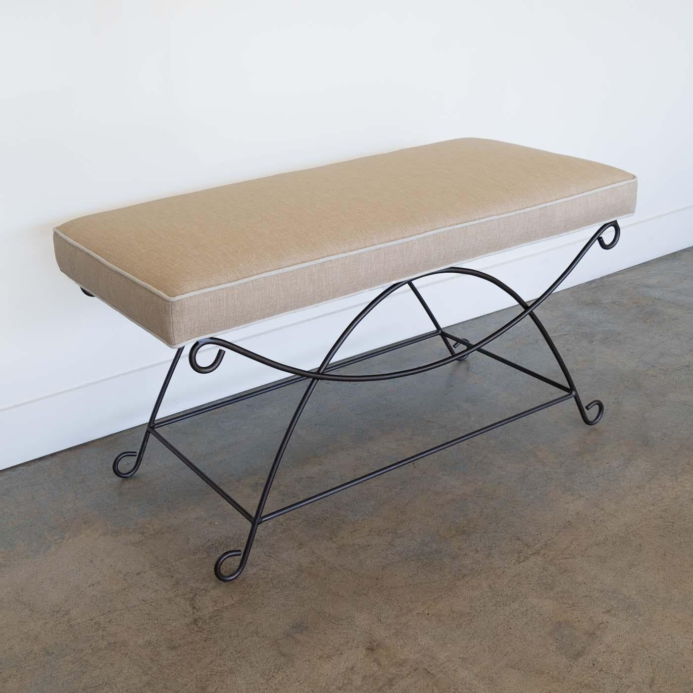 Panoplie Iron Loop Bench, Trim For Sale 1