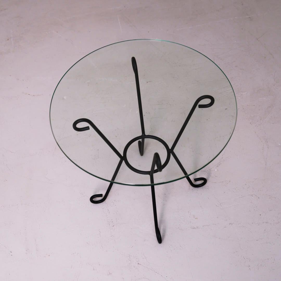 Panoplie Iron Loop Side Table For Sale 1