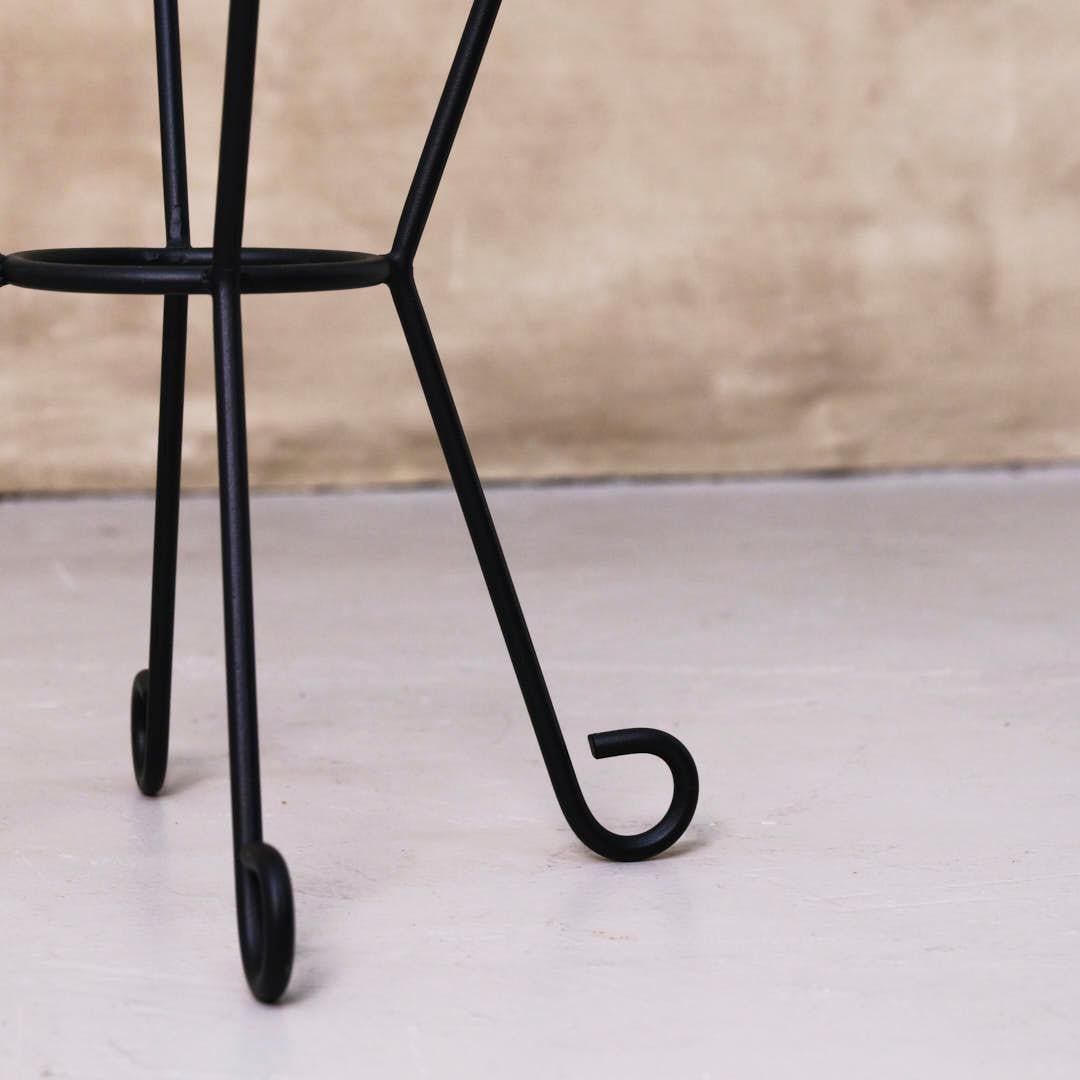 Panoplie Iron Loop Side Table For Sale 3