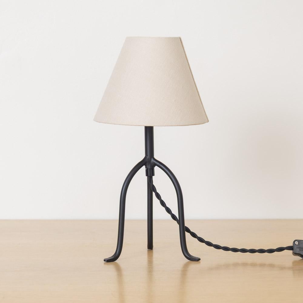 Contemporary Panoplie Petite Iron Tripod Lamp For Sale