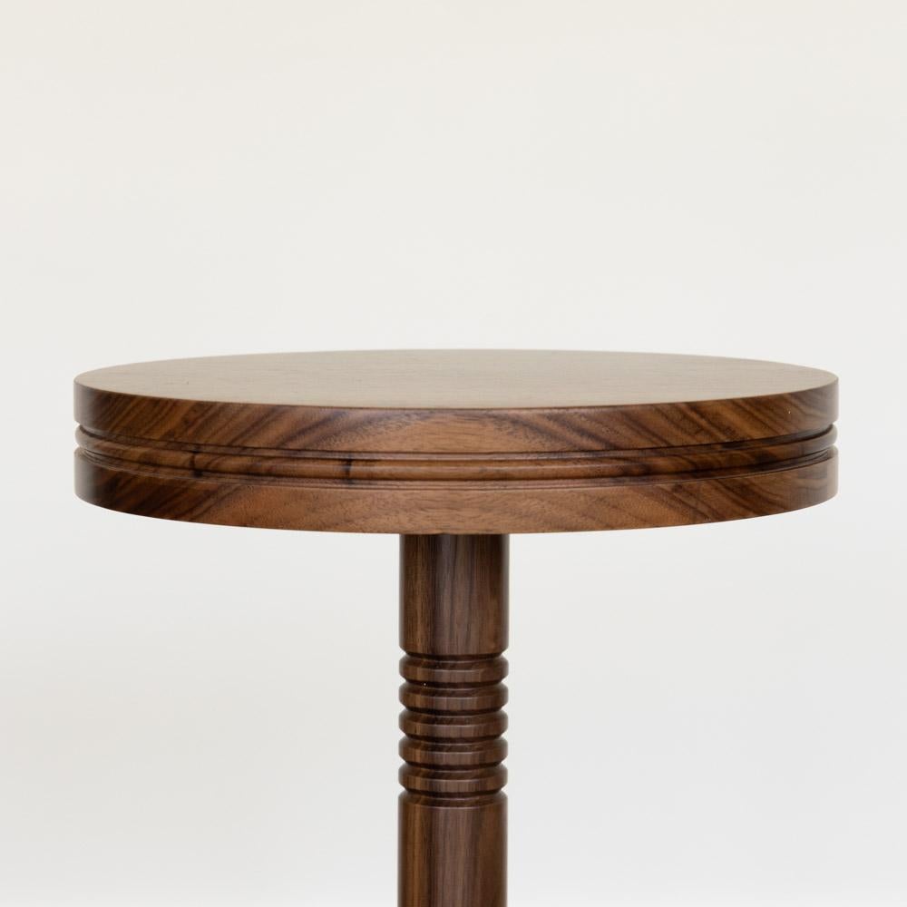 North American Panoplie Walnut Drink Table For Sale