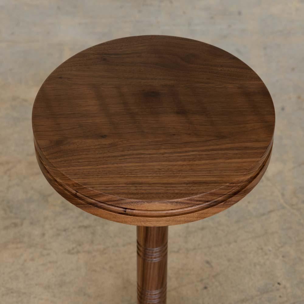 Contemporary Panoplie Walnut Drink Table For Sale