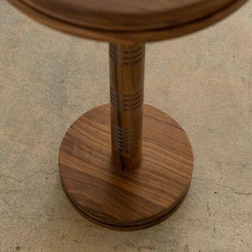 Panoplie Walnut Drink Table For Sale 1