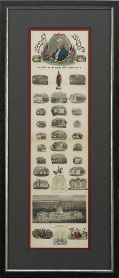 "Panorama de Washington" de Charles Magnus, hacia 1865