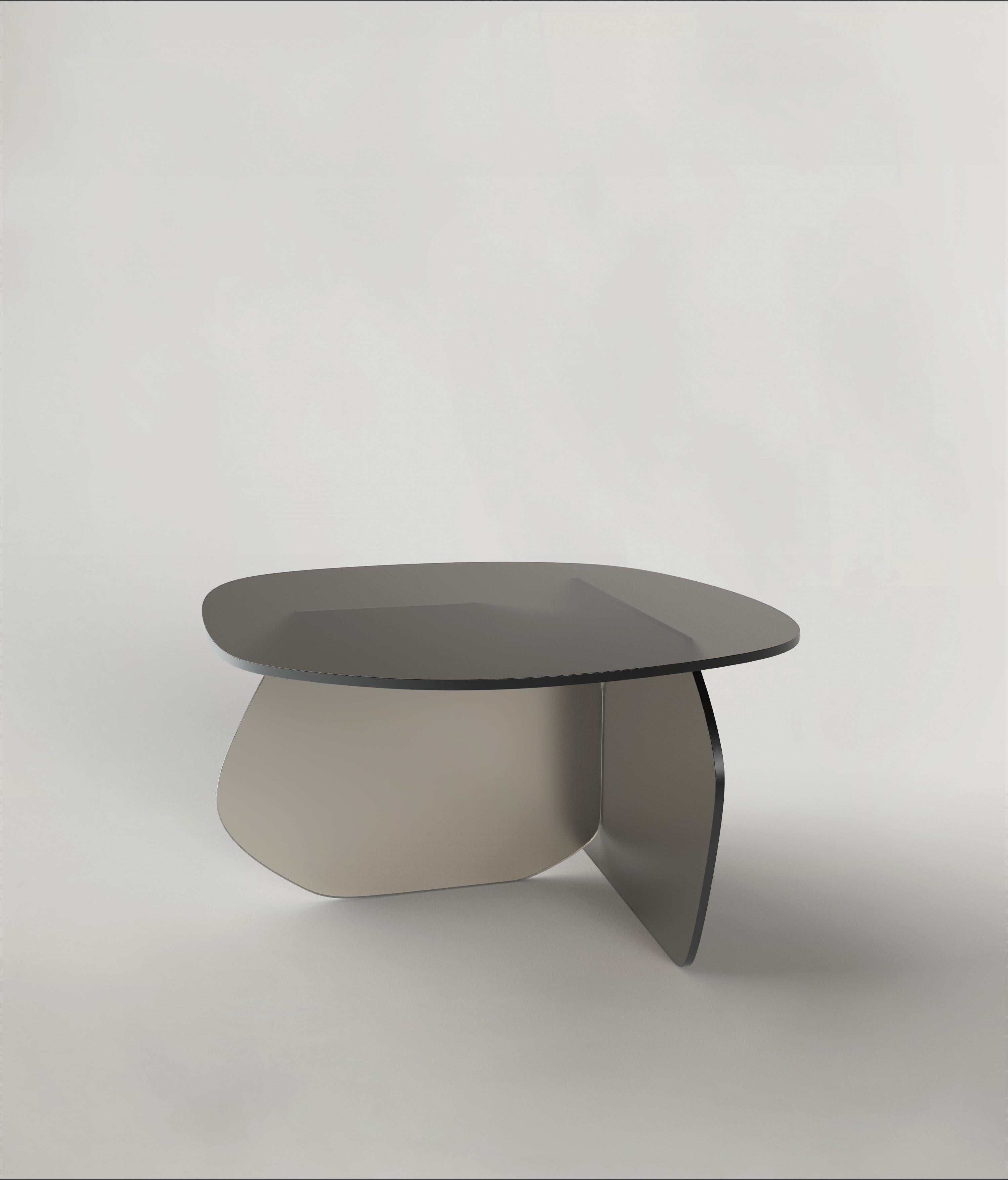 Panorama V2 Coffee Table by Edizione Limitata
Limited Edition of 1000 pieces. Signed and numbered.
Dimensions: D60x W59 x H33 cm
Materials: Grey Satin Glass

Panorama V1 and V2 are respectively contemporary side and low table made by Italian