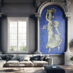 Panoramic Decorative Wall Panel in Antique Style