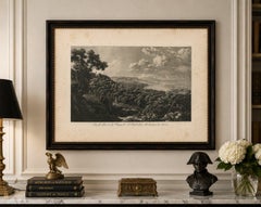 Vue panoramique de Saint-Cloud depuis Sèvres, par Louis-Pierre Baltard, Paris, 1803
