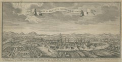Vista panorámica de Viena - Ciudad Imperial, Salmon / Tirion, Amsterdam c.1740