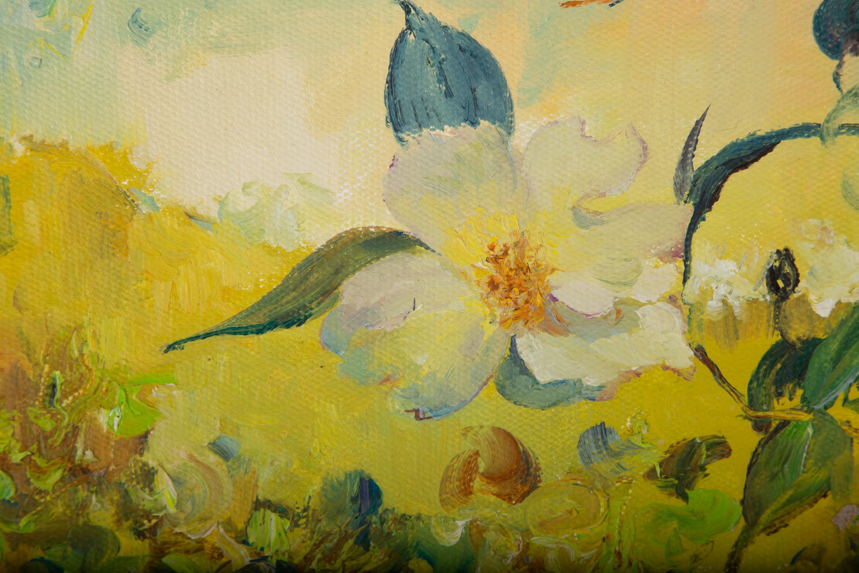 PanPan Wei Impressionist Original Oil On Canvas 