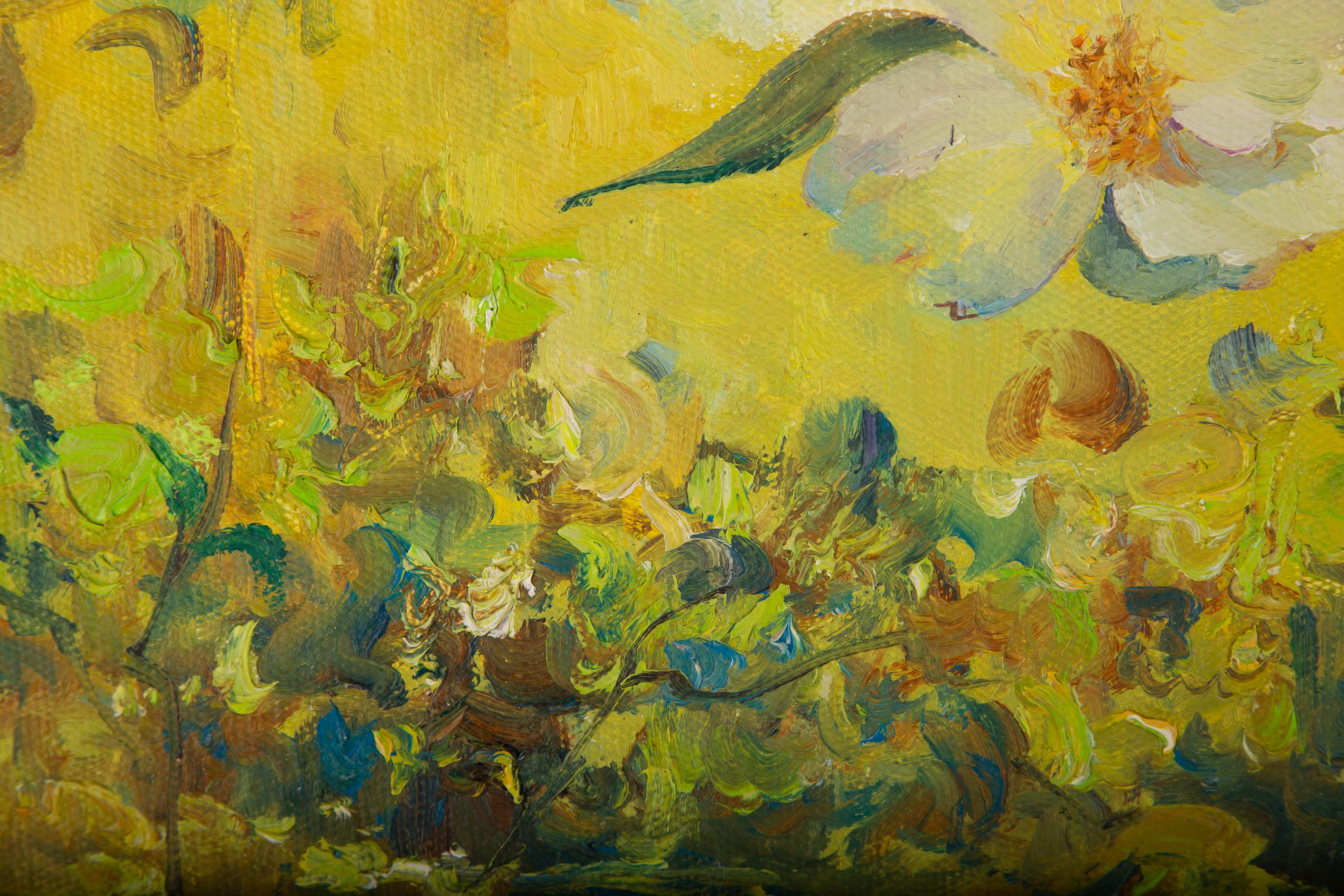 PanPan Wei Impressionist Original Oil On Canvas 