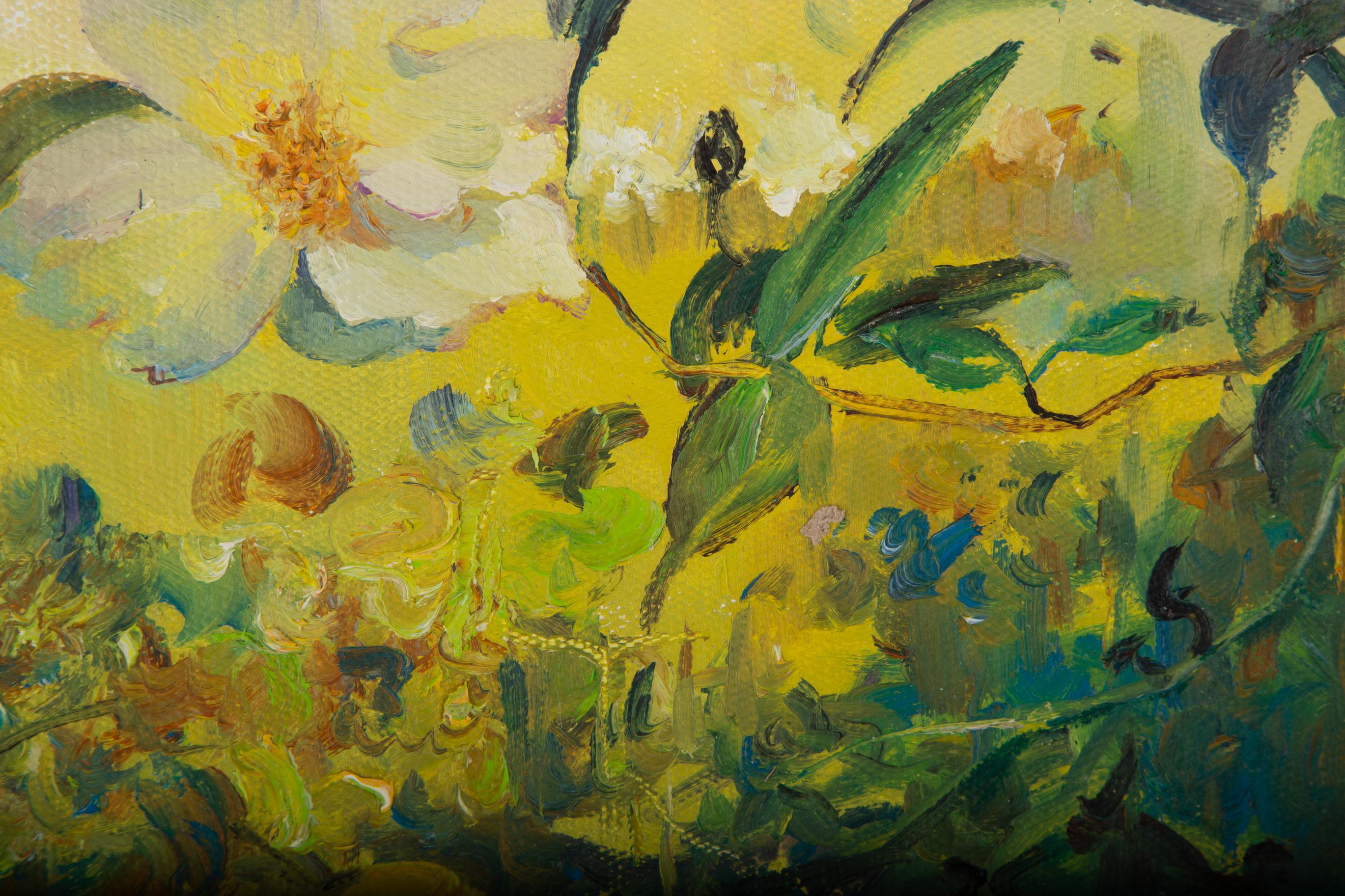 PanPan Wei Impressionist Original Oil On Canvas 
