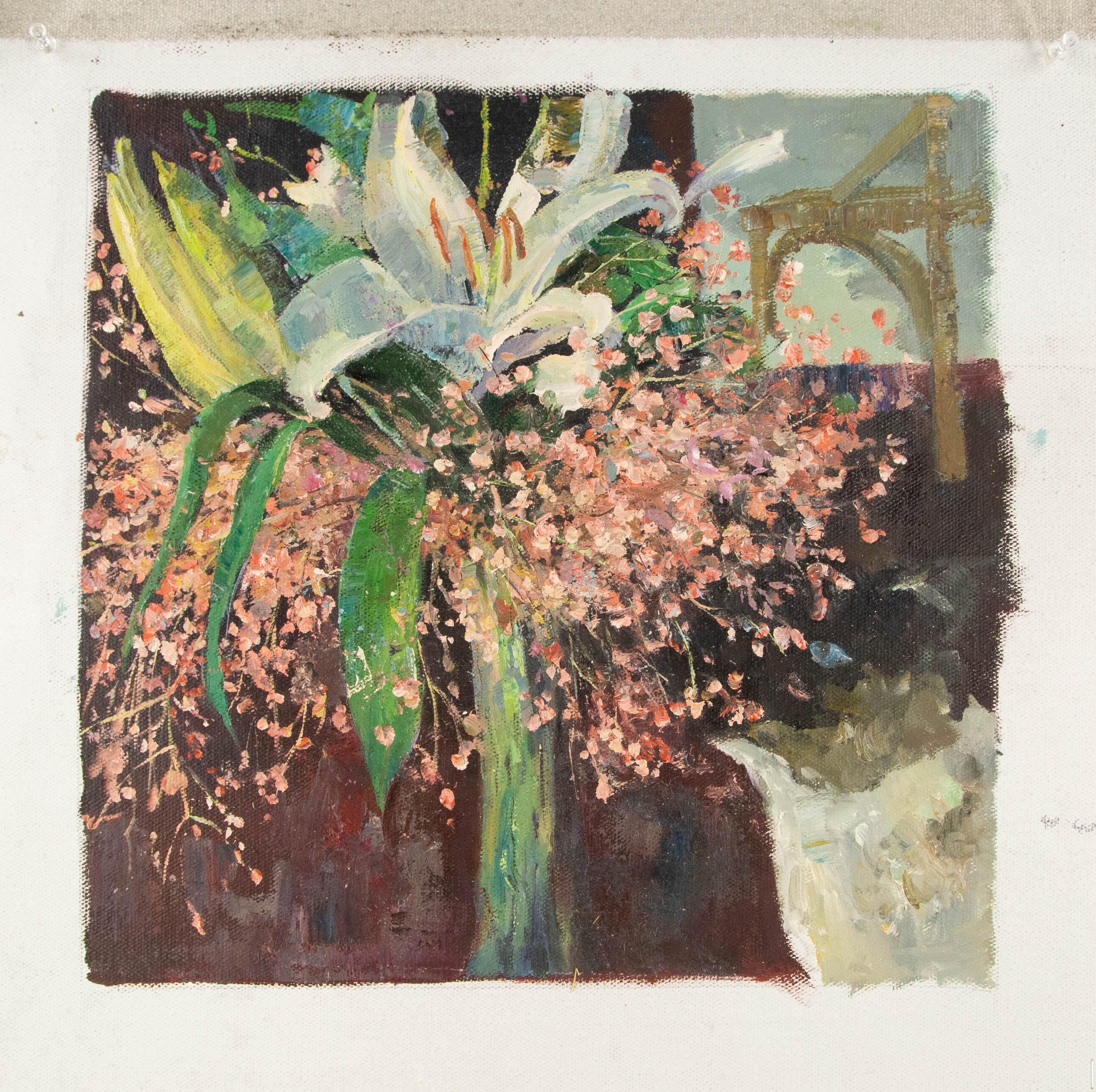 Panpan Wei Still Life Original Oil On Canvas 