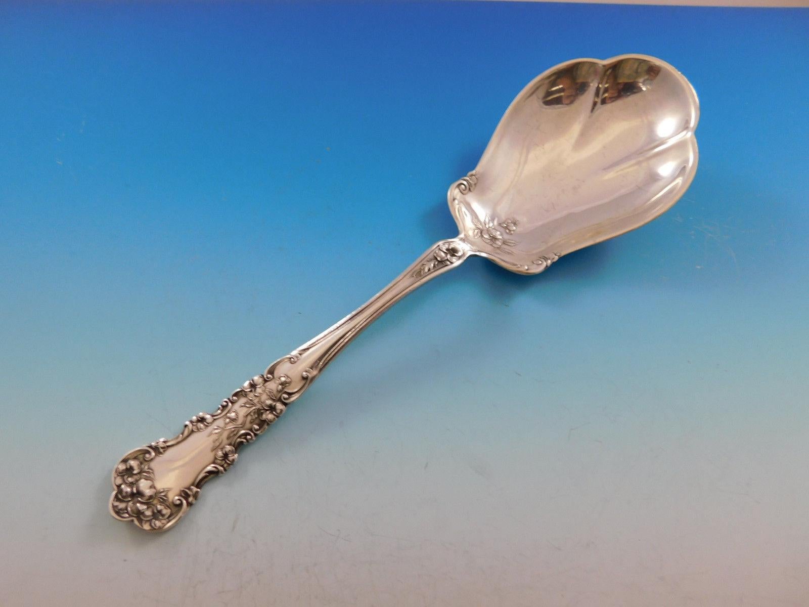 Pansy by International Sterling Silver Flatware Service for 8 Set 50 Pcs Dinner 3