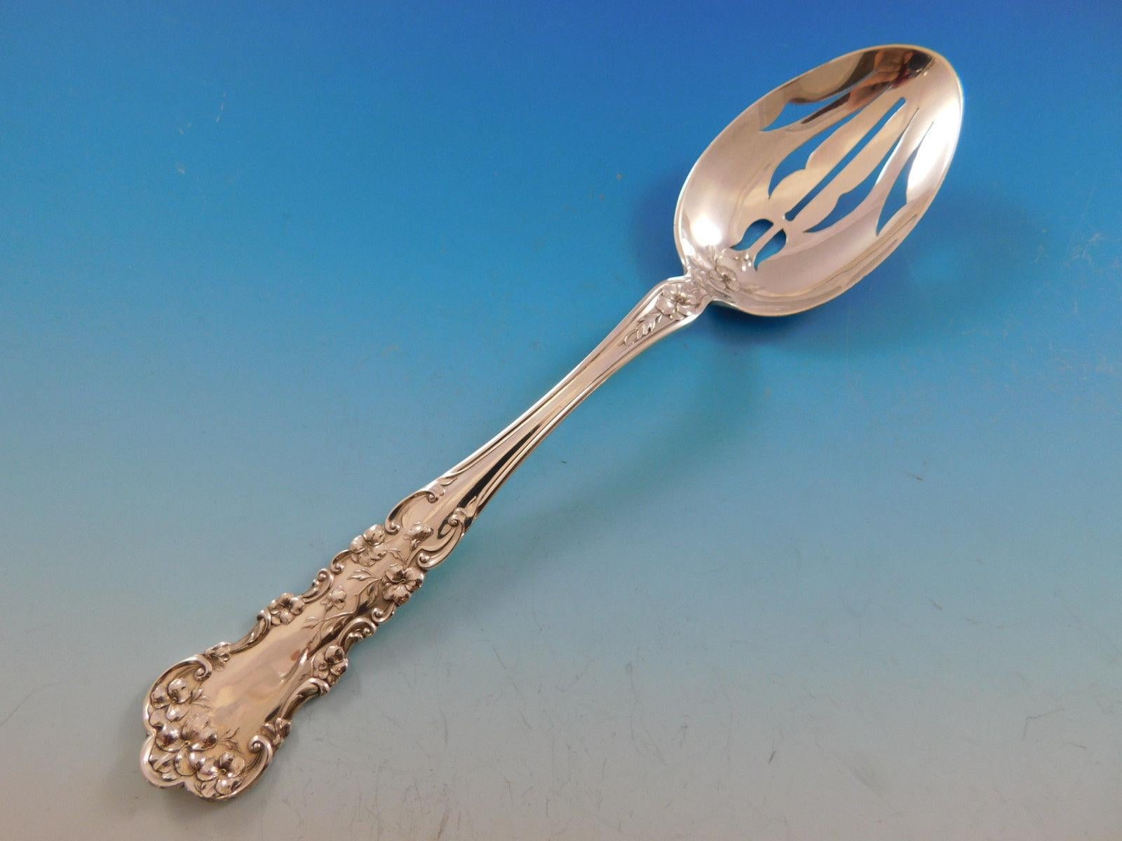Pansy by International Sterling Silver Flatware Service for 8 Set 50 Pcs Dinner 5