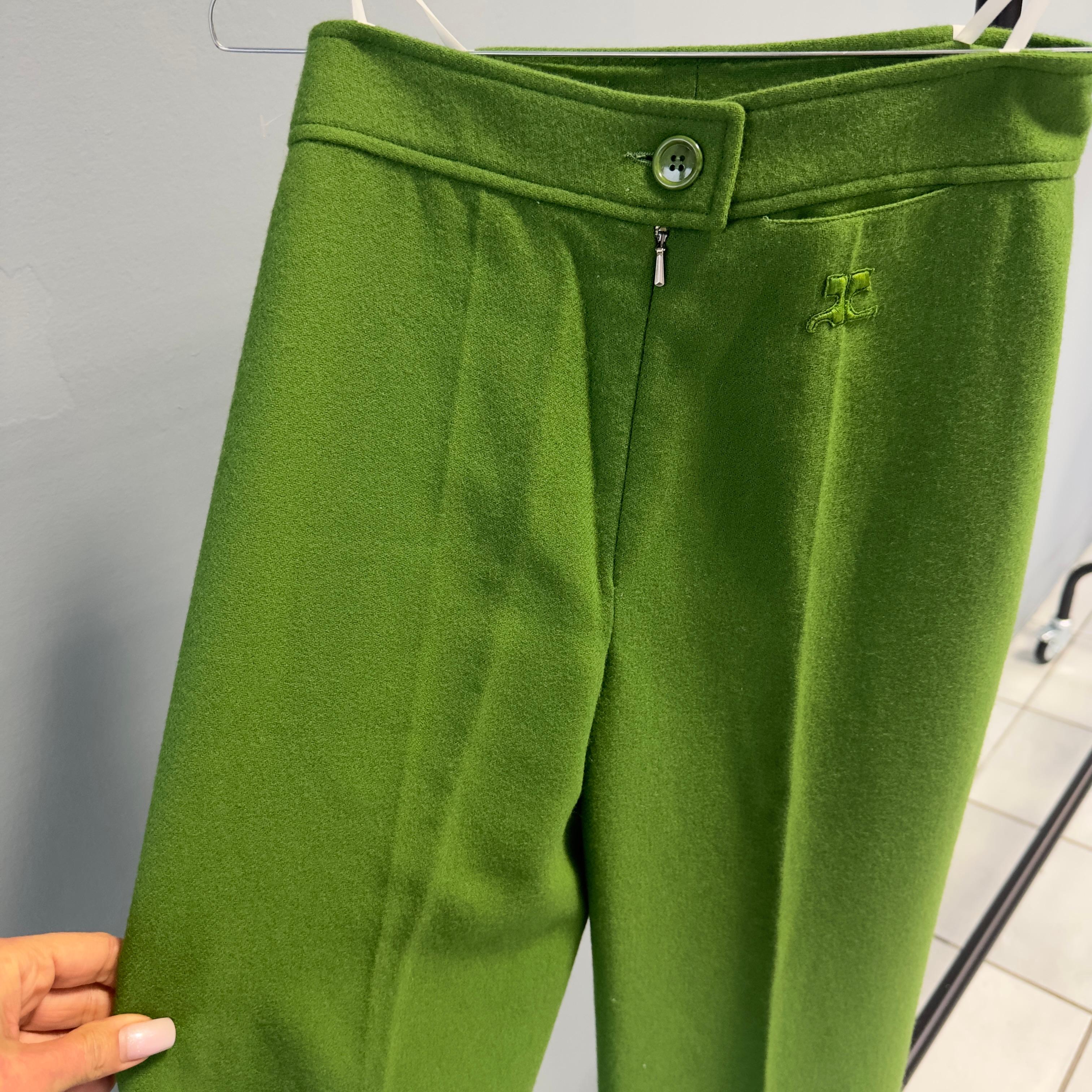 Panta palazzo Courrèges anni 70 nuovo 1