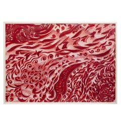 Panta Rei Scagliola Art Panel by Lodovico Cupioli