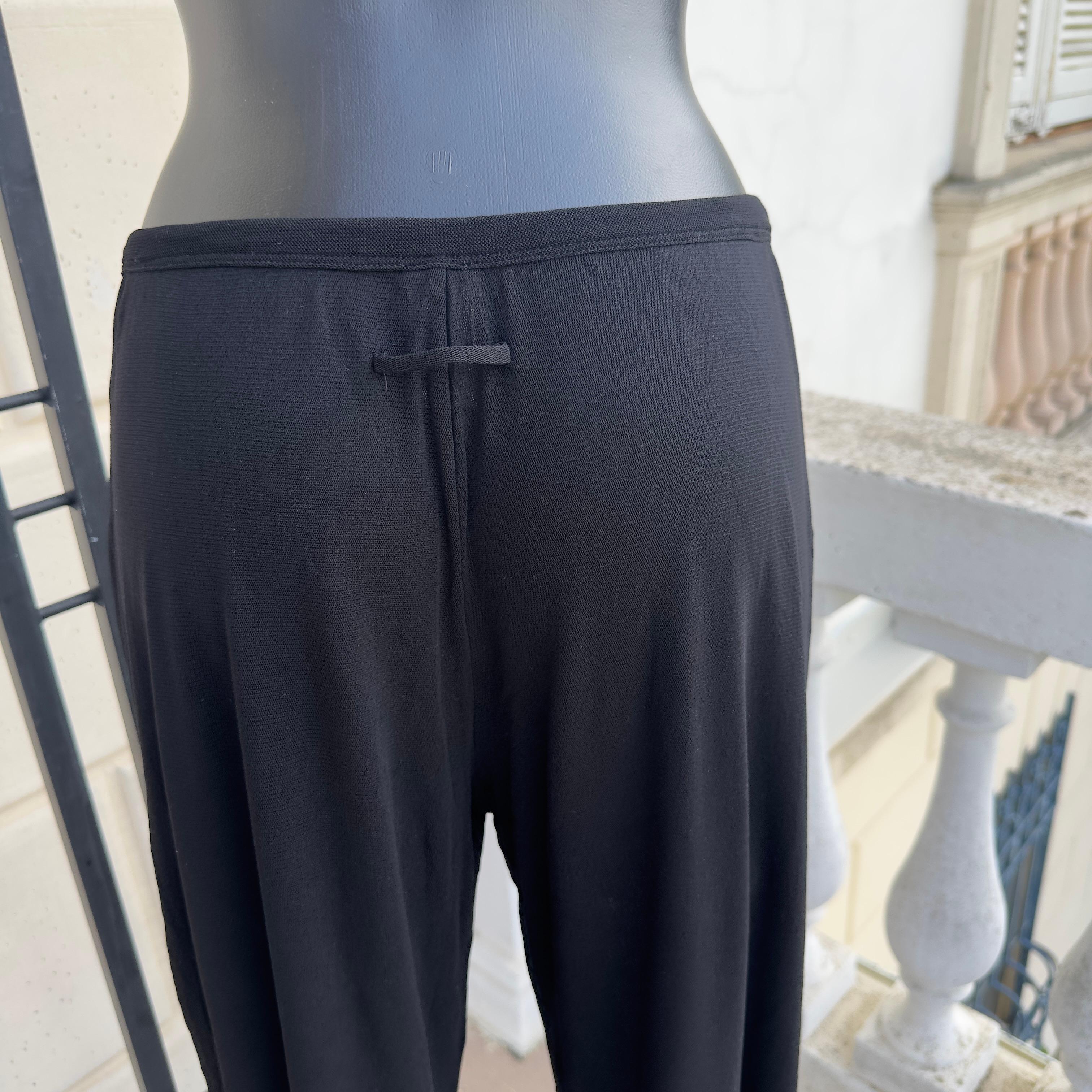 Women's or Men's Pantalone Jean Paul Gaultier effetto trasparente