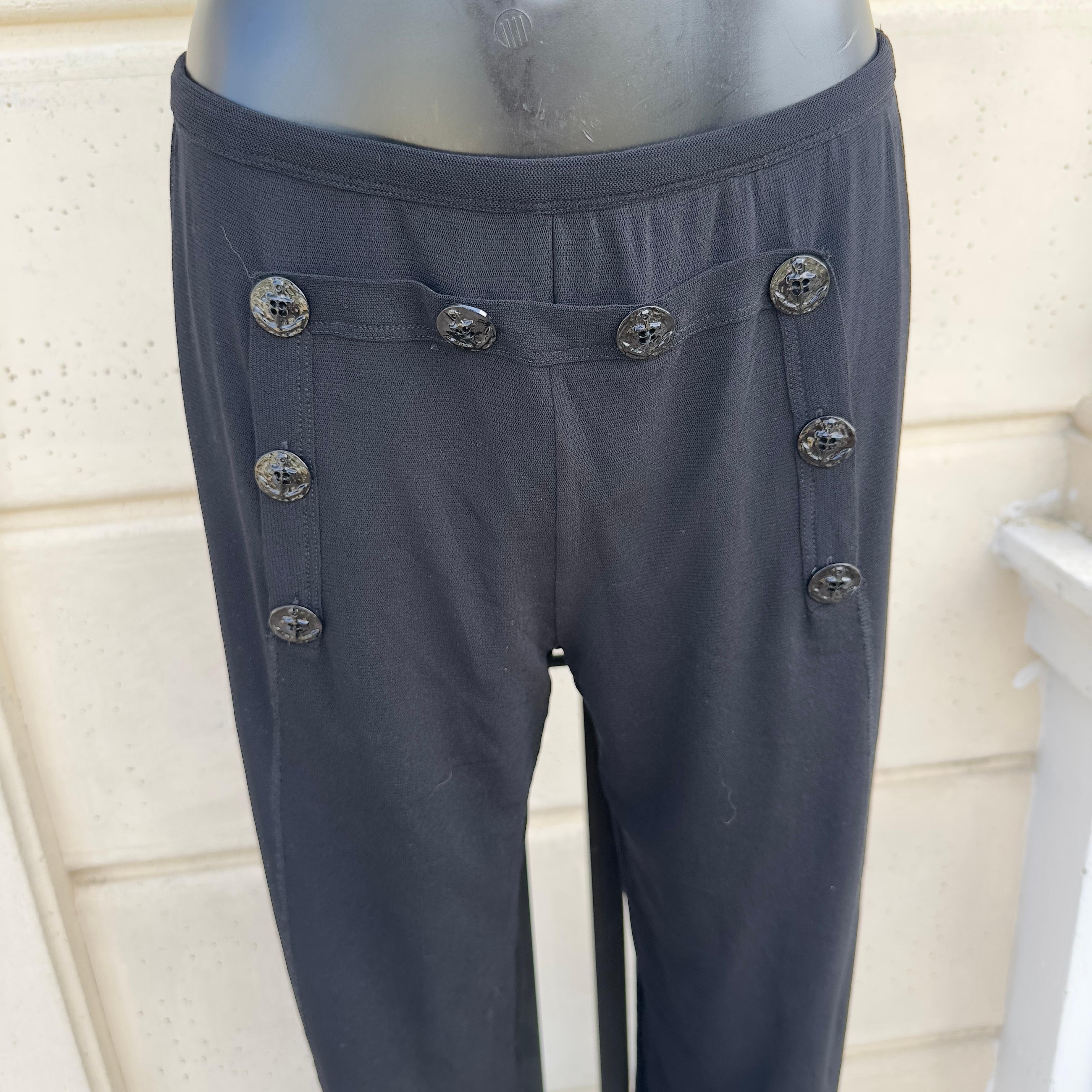 Pantalone Jean Paul Gaultier effetto trasparente 3