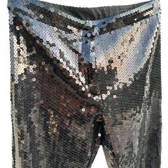 Pantalone Moschino vintage in pailettes, condizioni pari al nuovo