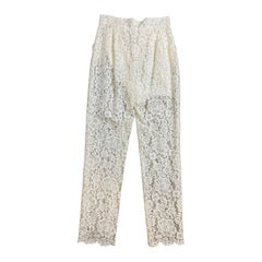 Pantaloni dolce gabbana bianchi